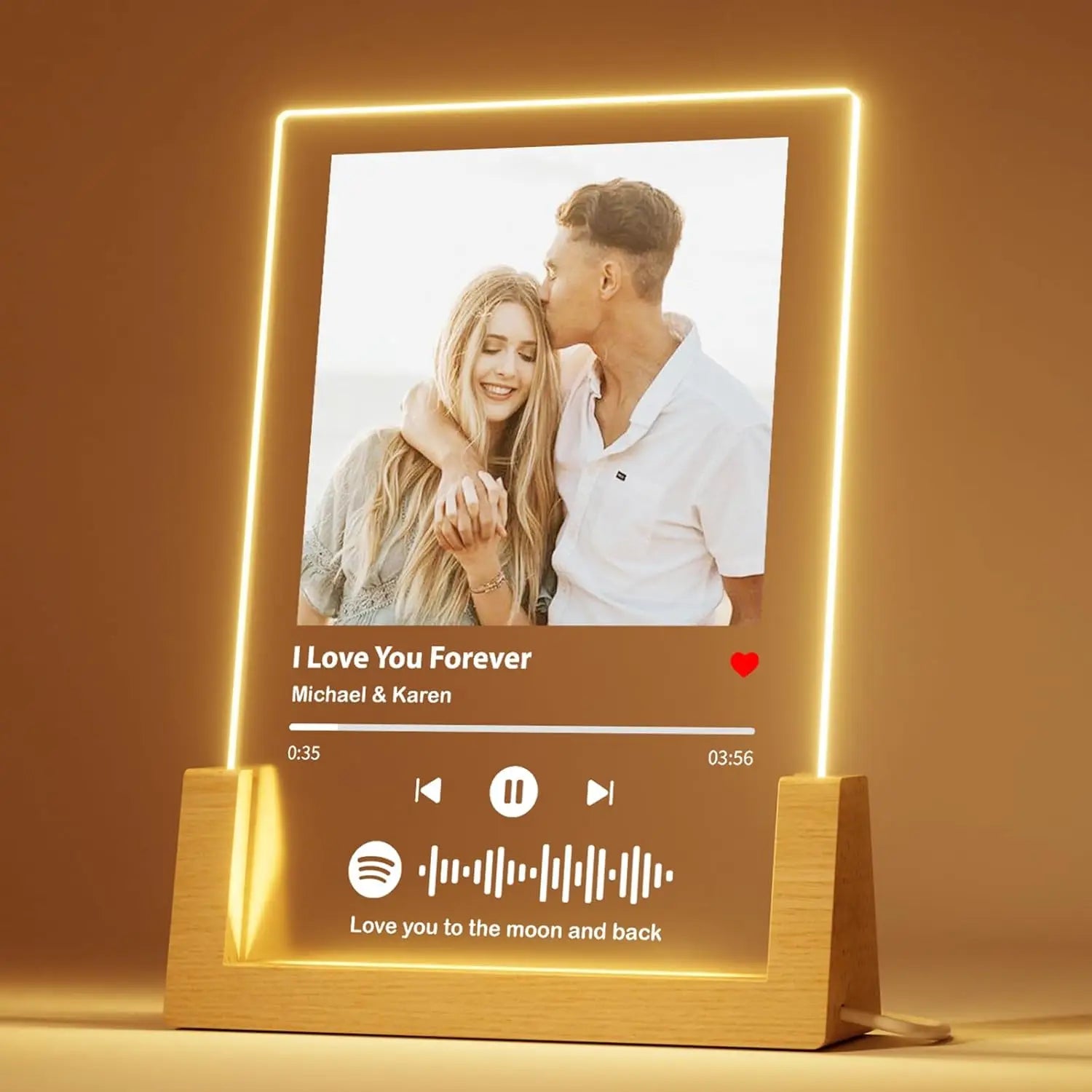 Customized Spotify Music Plaque
